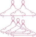 Windproof Plastic Clothes Hangers Set of 5 by Unknown
