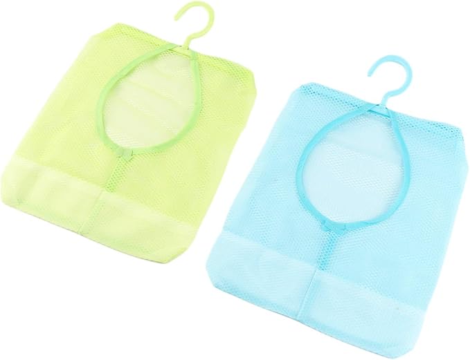4pcs Mesh Clothesline Bag Bathroom Storage Bag - Image 3