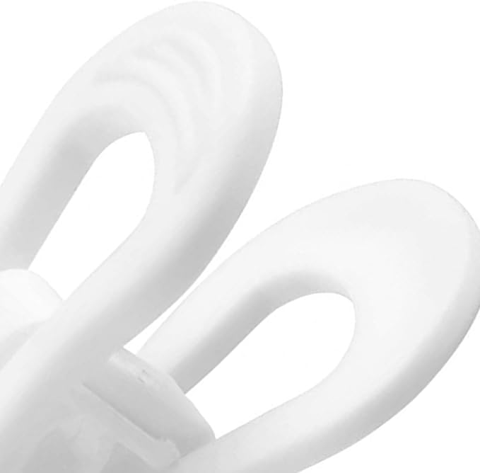 TOYANDONA 10pcs Non-Slip Plastic Hanger Clips - Image 8