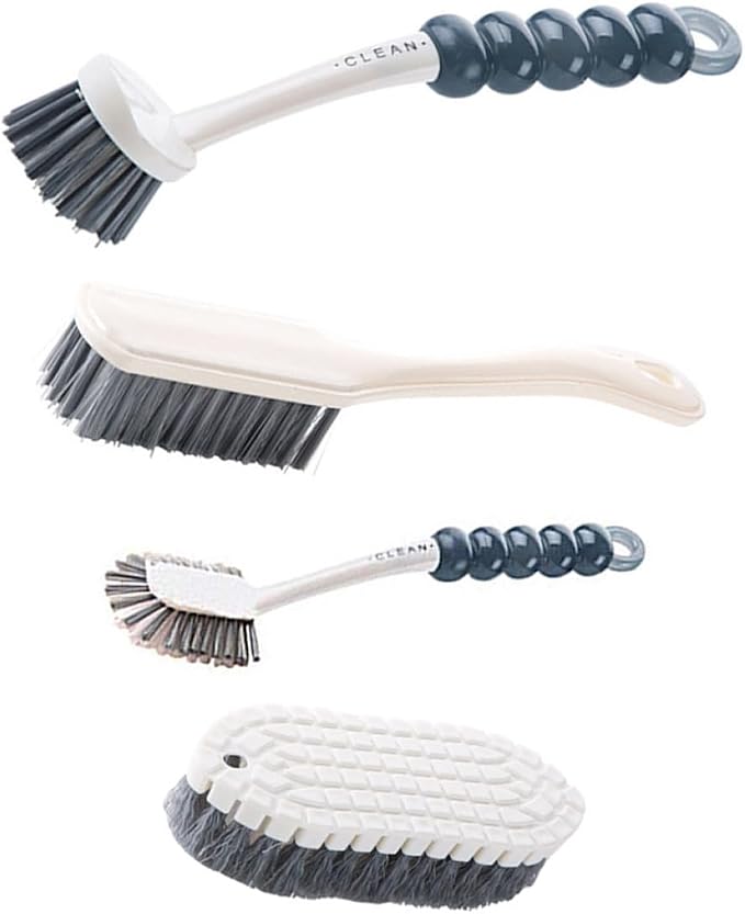 Multi-Function Cleaning Brush Set 4pcs by SOESFOUFU