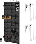 GORILLA GRIP Over the Door Shoe Organizer, 24 Extra Large Breathable Mesh by GorillaGrip