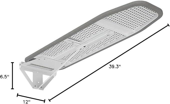 Wall-Mounted Ironing Board, Foldable Laundry Iron Board, Space Saving Ironing - Image 9