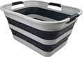 SAMMART 30L Collapsible Plastic Laundry Washing Tub- Foldable Laundry by SAMMART