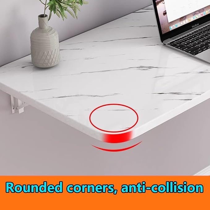 Floating Desk Laundry Folding Wall Table 32" 36" 47" Invisible Murphy Desk - Image 5