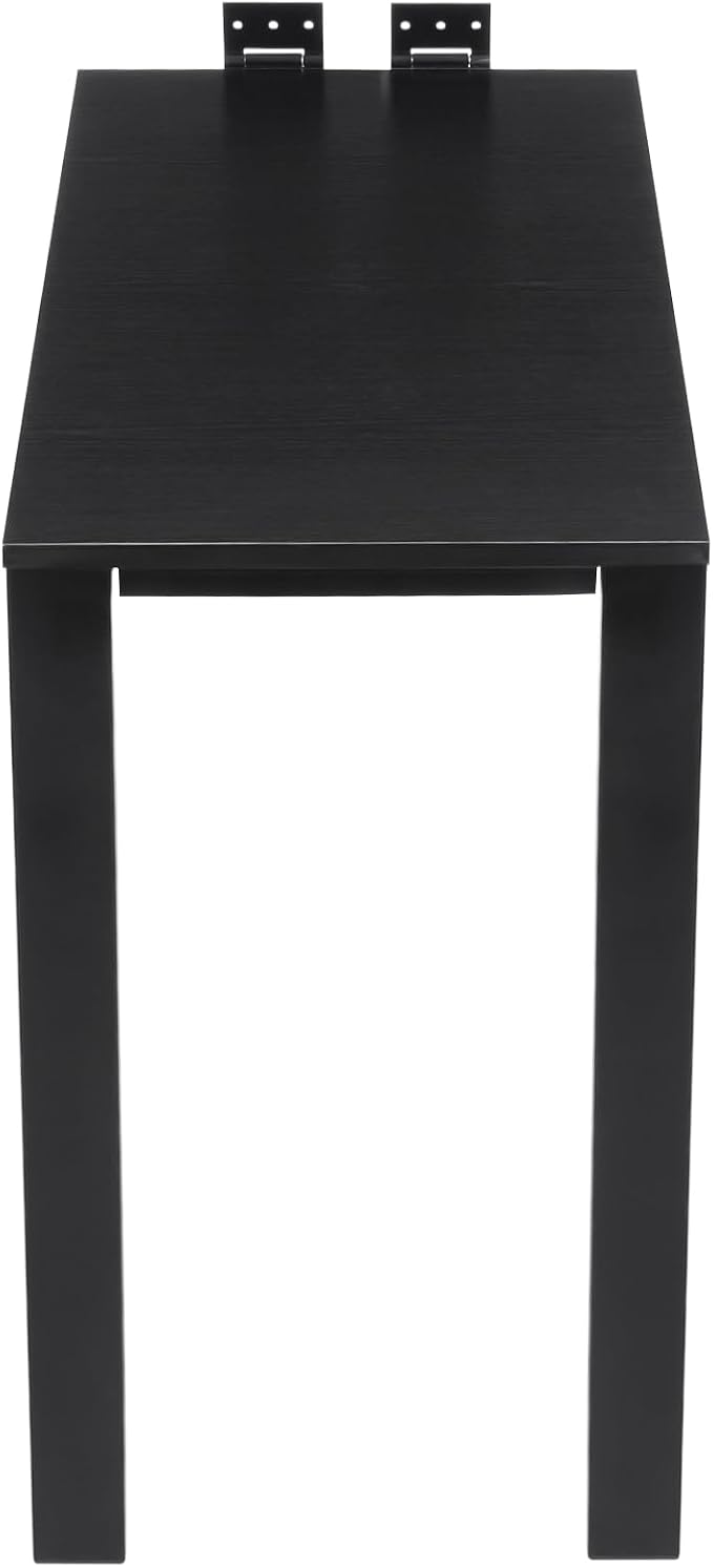Wall Mounted Folding Table, Wooden Folding Laundry Table - Image 8