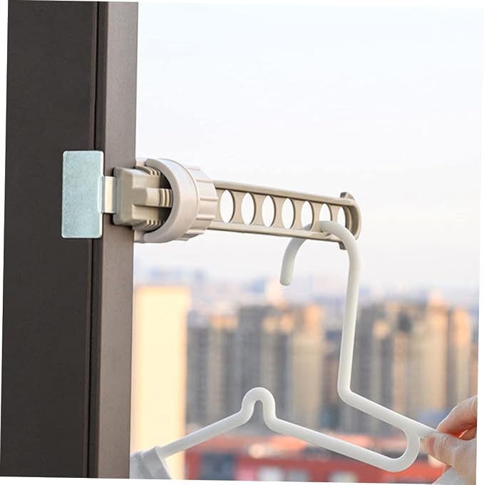 2pcs Retractable Clothesline Hanger Rack Portable Travel Drying Rack - Image 7