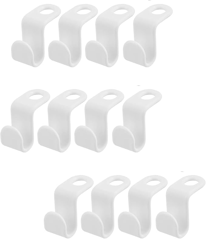 20 Pieces Hanger Connector Hooks Clothes Organizer Space Saving Hanger by 55Bredsway