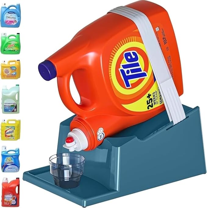 Skywin Laundry Detergent Holder Stand Organizer and Drip Tray by Skywin