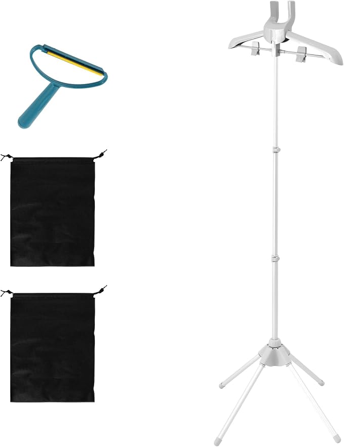 Adjustable Garment Steamer Hanger Strong Load Capacity Easy to Install Clothes - Image 3