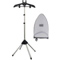 Handheld Clothes Steamer Holder Telescopic Folding Standing Fabric Ironing by Unknown