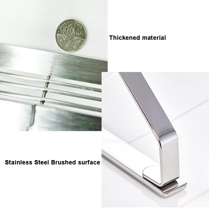 Wall Mount Foldable Dish Drying Rack Draining Dish Rack - Image 4