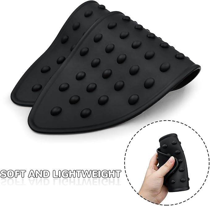yuntop 2 Pcs Silicone Iron Rest Pads Multipurpose Iron Hot Resistant Mat - Image 5