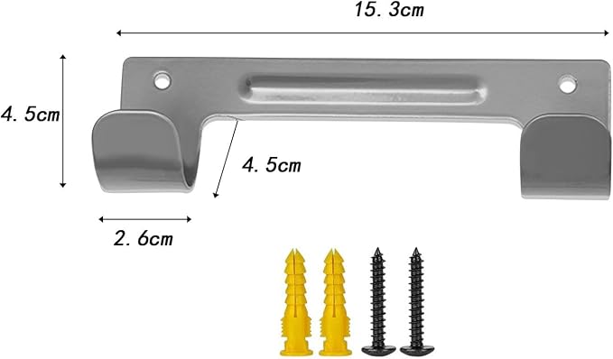 Ironing Board Hanger Ironing Board Hook Metal Easy Installation Ironing Board - Image 3