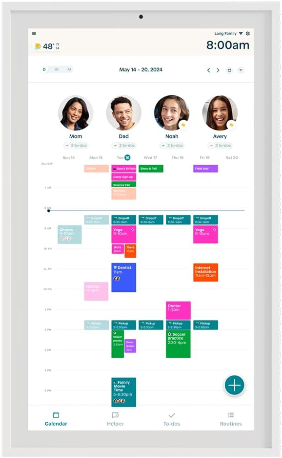 Hearth Display 27" Digital Calendar by HearthDisplay
