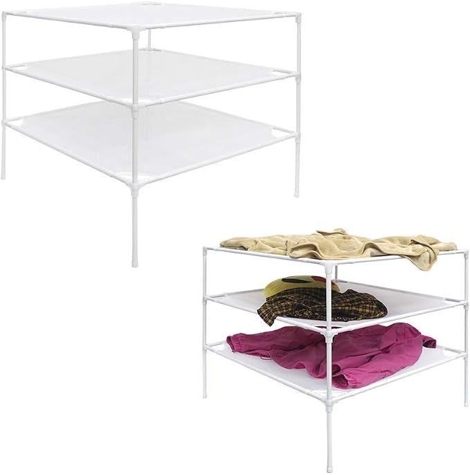 Growsun Sweater Drying Rack 6-Layer Stackable Mesh Cloth Dry Dyier - Image 4
