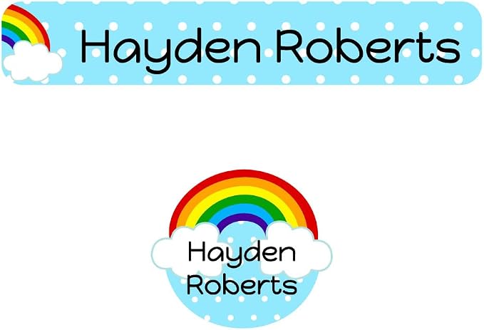 Name Bubbles - Custom Name Tags - Personalized Daycare, & Camp Labels, Iron-On by NameBubbles