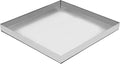 Upgraded 27" x 25"×2.5" 304 Stainless Steel Washing Machine Drip Pan, Heavy by Pontuss