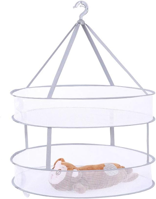 Sweater Hanging Dryer, Foldable Mesh Clothes Hanging Dryer Foldable Drying Rack by Skingwa