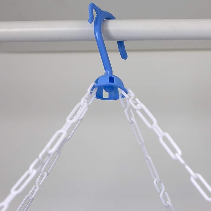 Home Basics 20 Hook Hanging Clothing Drying Rack, Rotates 360 Degrees, Indoor - Image 6