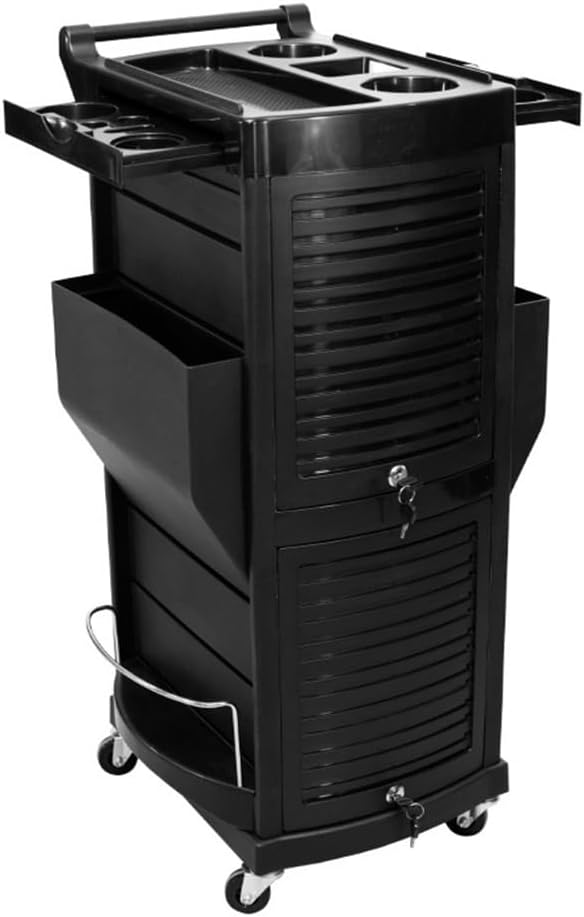 Utility Trolley Carts, Professional Locking Trolley, Salon Cart by Unknown