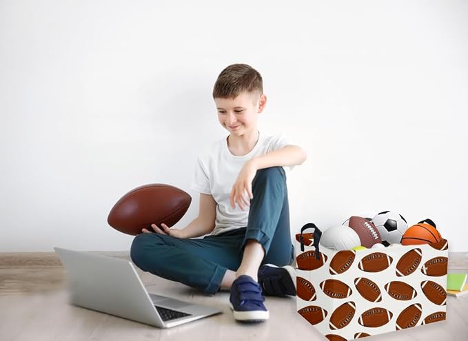 Rectangular Football Basket, Kids Baskets - Image 6