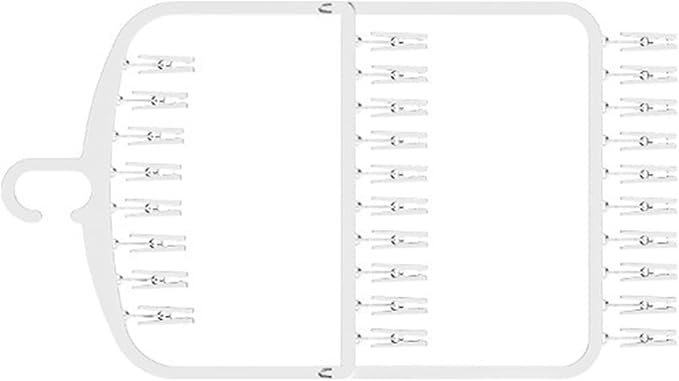 3. Foldable Laundry Hanger Multi-Functional Hooks by Unknown
