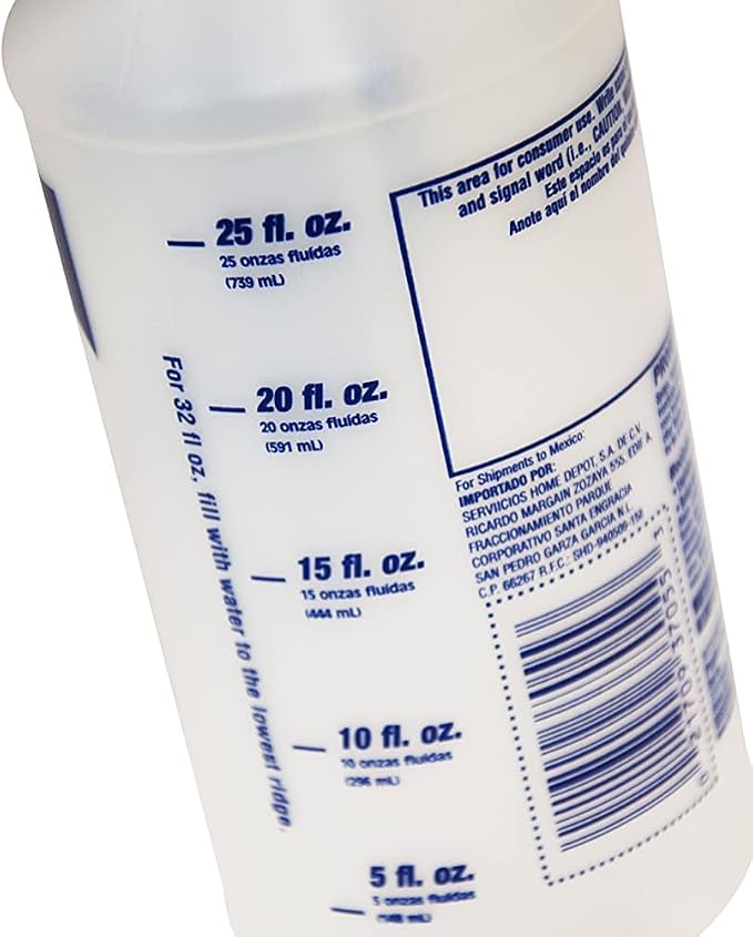 Zep Professional Sprayer Bottle - 32 oz - HDPRO1 - Versatile Adjustable Nozzle - Image 4