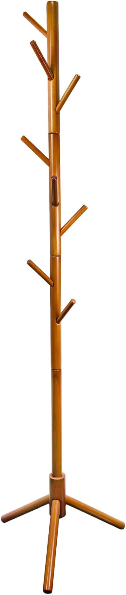 VaeFae Bamboo Coat Rack Stand, Free Standing Hall Tree by VaeFaeDirect