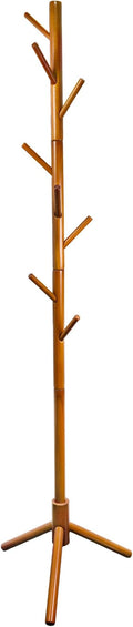 VaeFae Bamboo Coat Rack Stand, Free Standing Hall Tree by VaeFaeDirect