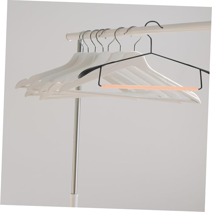 Ciieeo 5pcs Clothes Hanger Sturdy Wide-Shoulder Design - Image 8