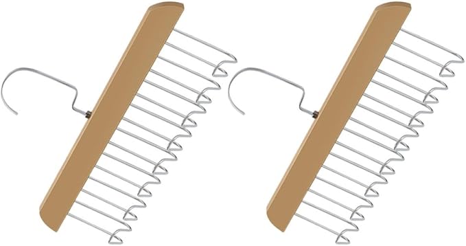 2pcs Plastic Multi-Hook Clothes Hanger by JOINPAYA