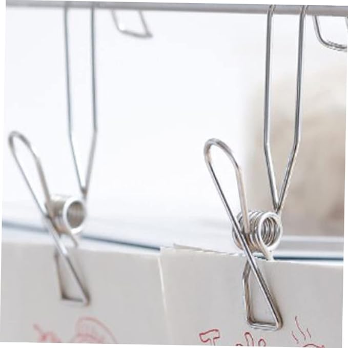 Luxshiny 12pcs Stainless Steel Hanger Hooks - Image 7