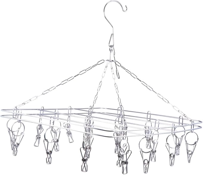 ABOOFAN Multifunctional Windproof Hook Rack Pegs Drying Hangers Space Saver by ABOOFAN