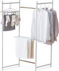 Iris Ohyama OTM-150R Folding Clothes Drying Rack, 3 Tiers, Width 59.1 x Depth by IRISUSA