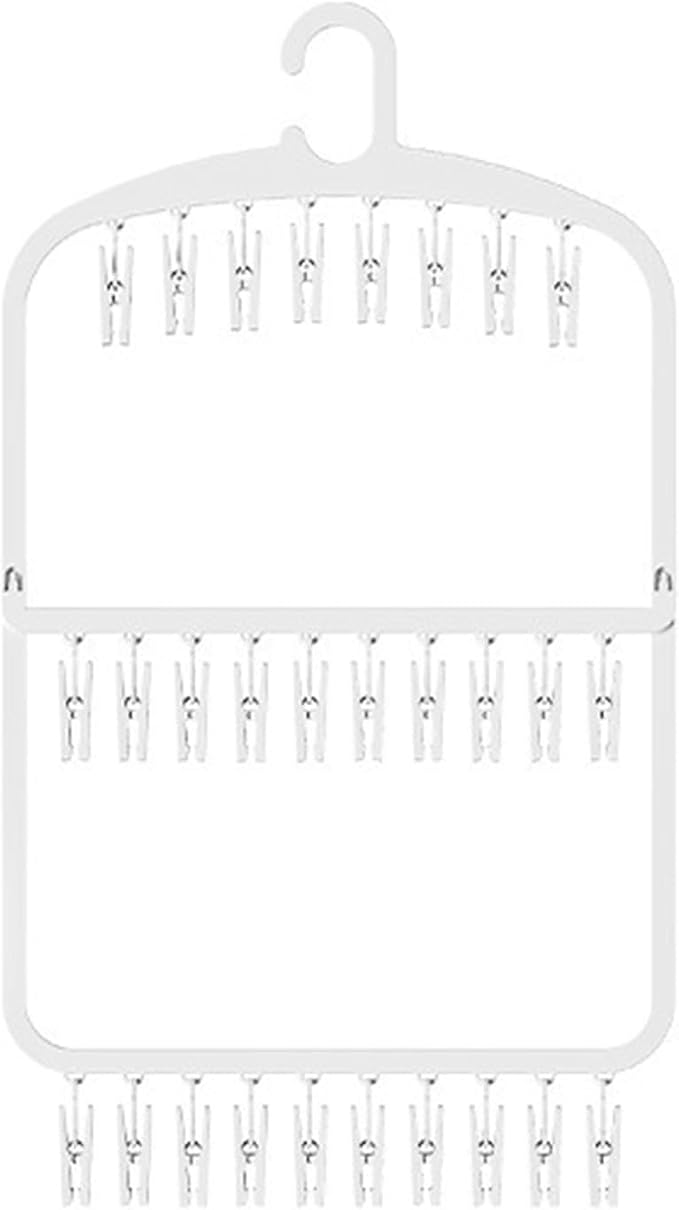 3. Foldable Laundry Hanger Multi-Functional Hooks - Image 5