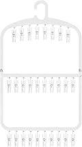Multipurpose Clothes Hanger Nonslip Grooves Design Foldable Laundry Organizers by Unknown