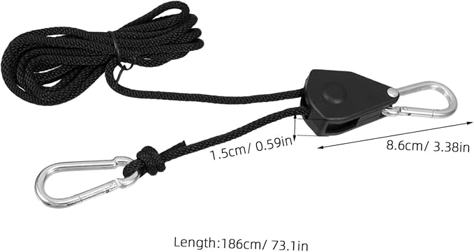 POPETPOP 3sets Adjustable Heavy Duty Rope Hanger Set - Image 2