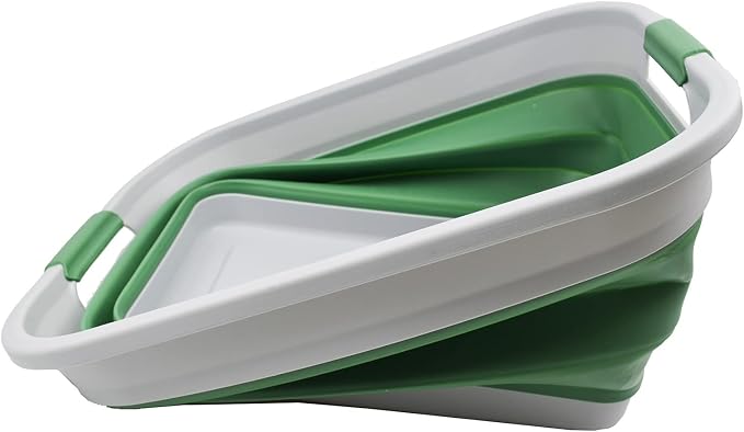 SAMMART 36L Collapsible Plastic Laundry Basket - Image 4