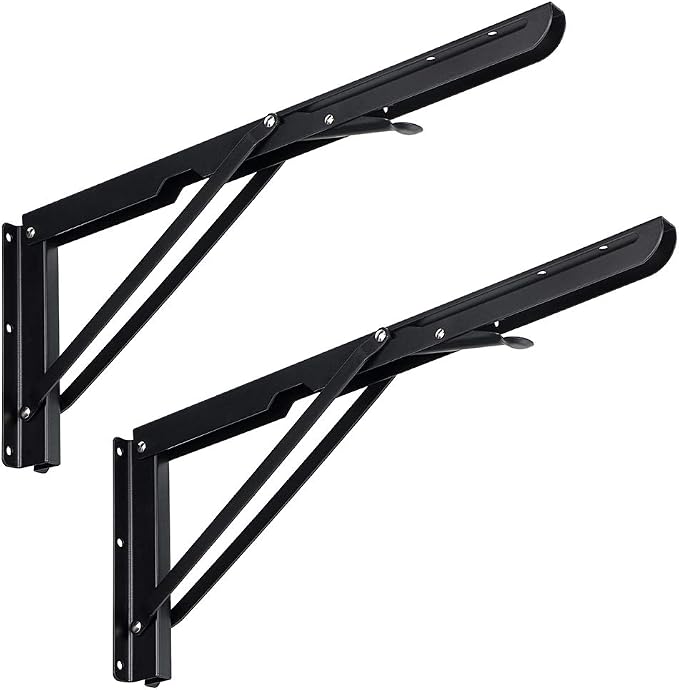 Sumnacon Sturdy Folding Shelf Brackets by Sumnacon