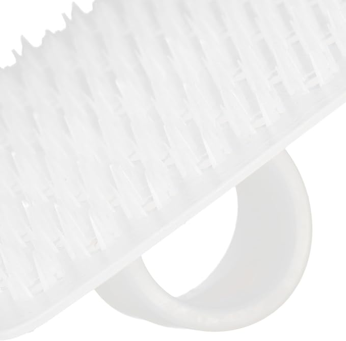 Healifty 10pcs White Vegetable and Fruit Cleaning Brush Set, Flexible Seam - Image 9
