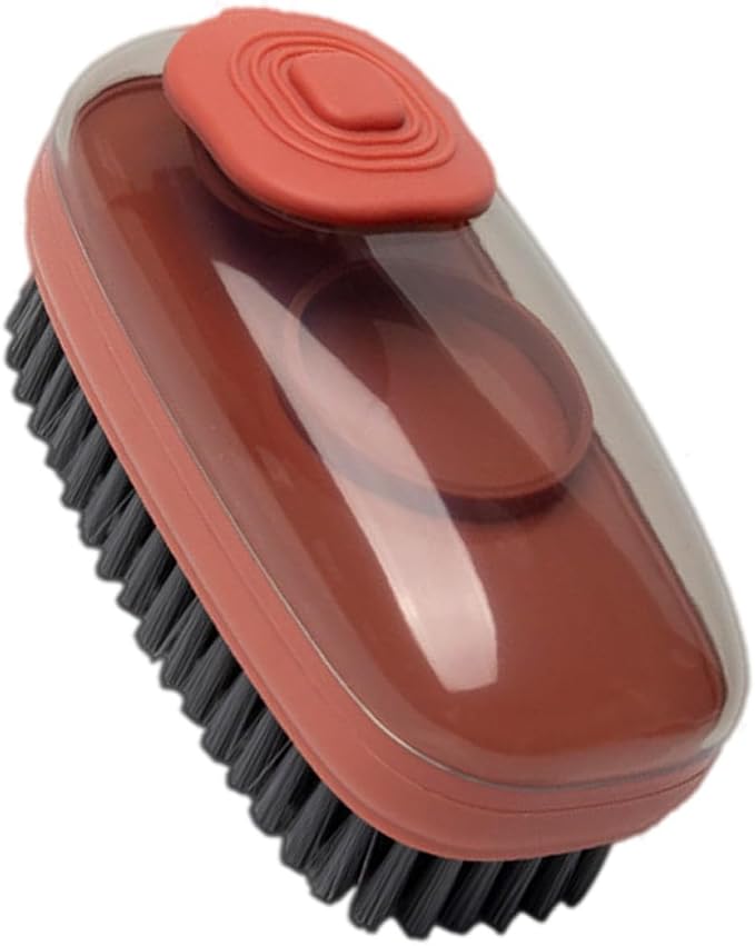 Hydraulic Kitchen Brush Pot Scrubber Plastic Liquid Cleaning Brush Household by GLSTOY