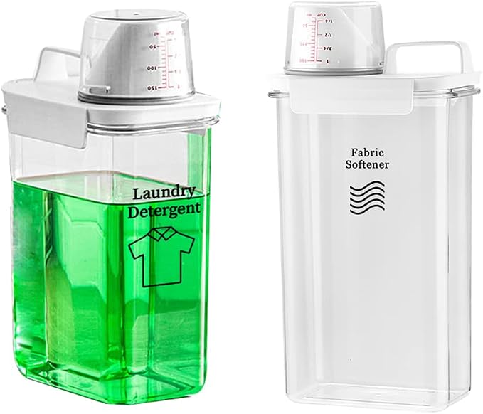 Laundry Detergent Dispenser for Laundry Room Organization and Storage, 78 Oz - Image 2