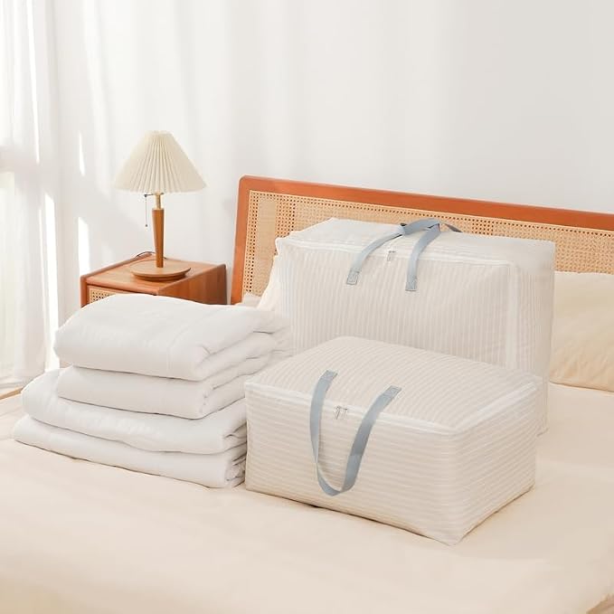 77L Storage Bag for Clothes, Comforters, Stuffed Toys, Jackets - Image 2
