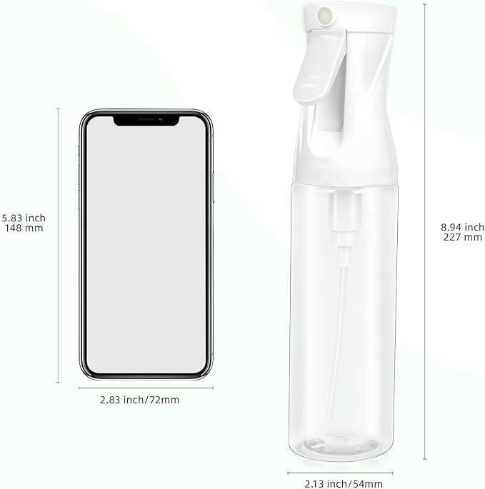 Continuous Spray Bottle – Patented Superior Ultra-Fine Mist Sprayer - Image 7