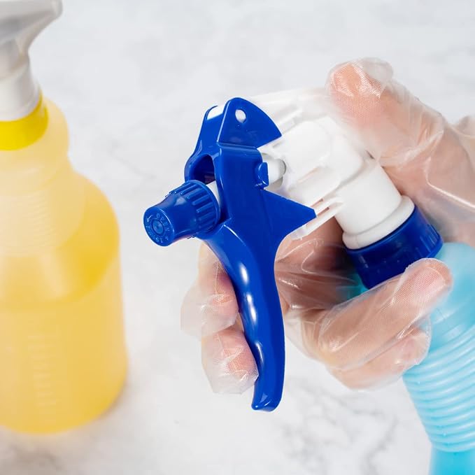 RW Clean 25 Ounce Plastic Spray Bottles, Adjustable Nozzles, - Image 7