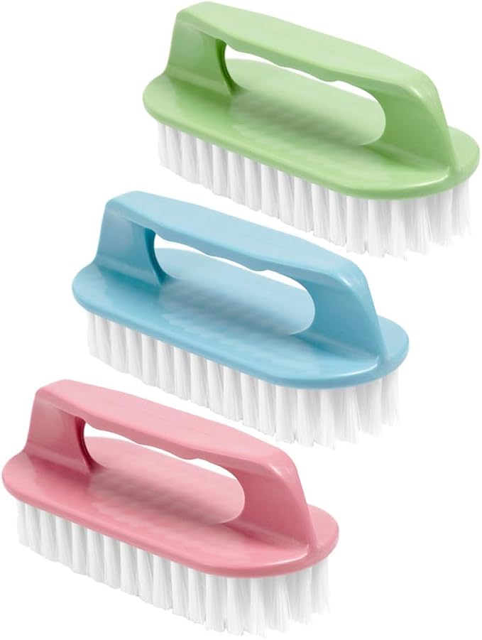 OUNONA 3pcs Soft Bristle Shoe Brush Set by OUNONA