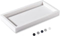 Small Silicone Bathroom Vanity Tray Rectangle Soap and Sponge Holder Kitchen by Heagoale