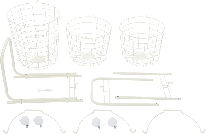 3 Tiered Storage Basket Laundry Basket - Image 9