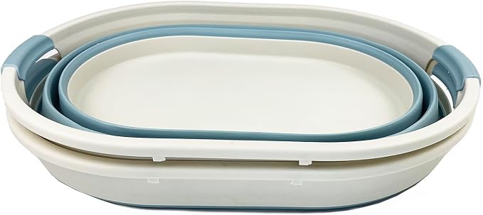 SAMMART 39L Collapsible Plastic Laundry Basket - Image 2