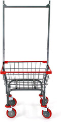 Laundry Cart Grey Powder Coated by Unknown